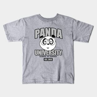 Panda University Kids T-Shirt